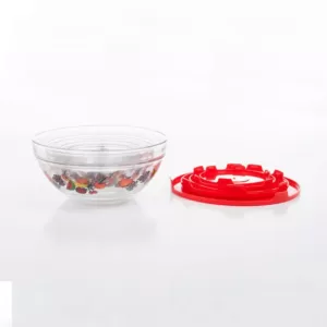 Chef Buddy 20-Piece Glass Bowl Container Set with Lids