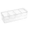 Classic Cuisine Cold Condiment Tray with Ice Chamber