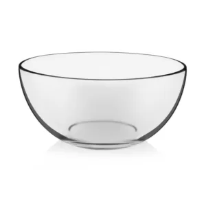 Libbey Selene 2-Piece, 8 in. and 10 in. Glass Serving Bowl Set