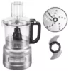 KitchenAid 7-Cup 3-Speed Contour Silver Food Processor with Locking Lid