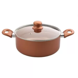 Brentwood Appliances 7-Piece Copper Nonstick Cookware Set in Copper