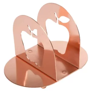 Creative Home Copper Plated Metal Napkin Holder Table Top Tissue Dispenser for Kitchen Dinning Table Decoration