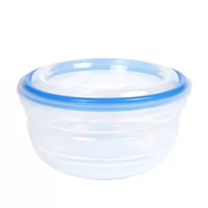 Creative Home Silicone Collapsible Food Storage Bowl with Lid