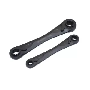 Crescent X6 4-in-1 Metric Ratcheting Wrench Set (2-Piece)