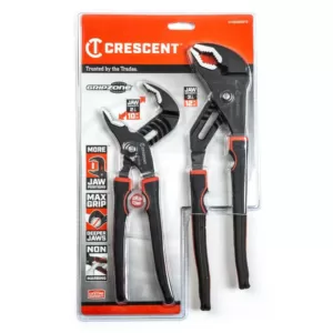 Crescent Tongue and Groove Pliers Set (2-Piece)