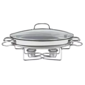 Cuisinart Classic Entertaining 13.5 in. (2.5 Qt.) Stainless Oval Buffet Server