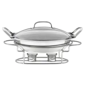 Cuisinart Classic Entertaining 11 in. (3 Qt.) Stainless Round Buffet Server