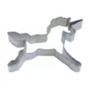 CybrTrayd 12-Piece 4.5 in. Unicorn Tinplated Steel Cookie Cutter & Recipe