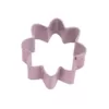 CybrTrayd 12-Piece Mini Daisy Pink Polyresin Cookie Cutter & Recipe