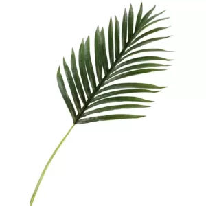 D&W Silks Indoor Medium Hawaiian Palm Leaf (Set of 3)