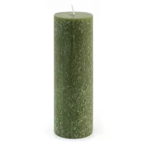ROOT CANDLES 3 in. x 9 in. Timberline Dark Olive Pillar Candle