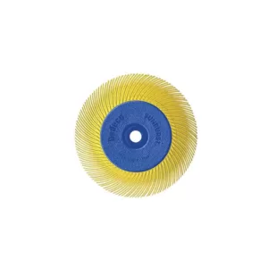Dedeco Sunburst - 6 in. TC Radial Discs - 1/2 in. Arbor - Thermoplastic Cleaning and Polishing Tool, Coarse 80-Grit (1-Pack)