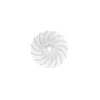 Dedeco Sunburst 5/8 in. Radial Discs - 1/16 in. Medium 120-Grit Arbor Rotary Cleaning and Polishing Tool (12-Pack)