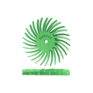 Dedeco Sunburst 7/8 in. Dual Radial Discs - 1/16 in. Ultra-Fine 1 mic Arbor Rotary Cleaning and Polishing Tool (48-Pack)