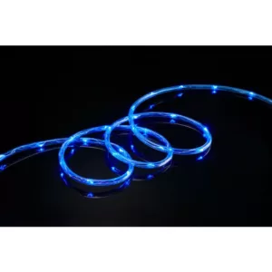 DEERPORT DECOR 16 ft. 80-Light Blue LED Mini Rope Light