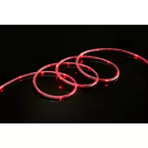 DEERPORT DECOR 16 ft. 80-Light Red LED Mini Rope Light