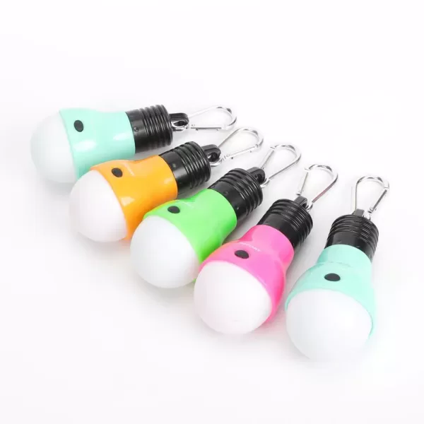 Defiant 40 Lumens LED Bulb Light with Clip (5-Pack)