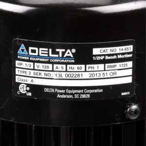 Delta 1/2 HP Bench Top Mortising Machine