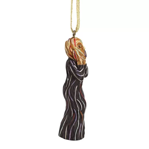 Design Toscano 3 in. The Silent Scream Holiday Ornament (3-Piece)