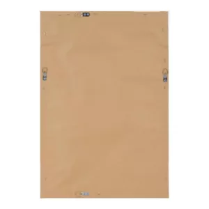 DesignOvation Bosc Gray Dry Erase Memo Board