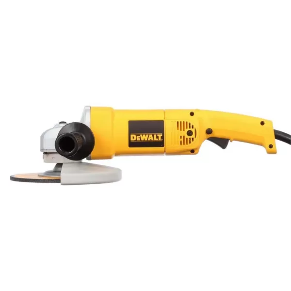 DEWALT 13 Amp 7 in. Heavy Duty Angle Grinder with Bag and Wheels