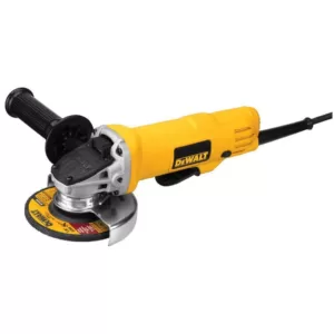 DEWALT 7.5 Amp 4.5 in. Corded 12,000 RPM Paddle Switch Small Angle Grinder