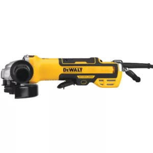 DEWALT 13 Amp Corded 5 in. Brushless Small Angle Grinder with No-Lock-On Paddle Switch and Variable Speed