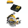DEWALT 20-Volt MAX XR Cordless Brushless 7-1/4 in. Circular Saw with (1) 20-Volt Battery 3.0Ah & Charger