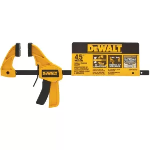 DEWALT 4.5 in. 35 lbs. Trigger Clamp with 1.5 in. Throat Depth