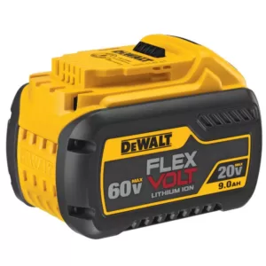 DEWALT 15 in. 60V MAX Cordless FLEXVOLT Brushless String Grass Trimmer (Tool Only) with Bonus FLEXVOLT (1) 3.0Ah Battery