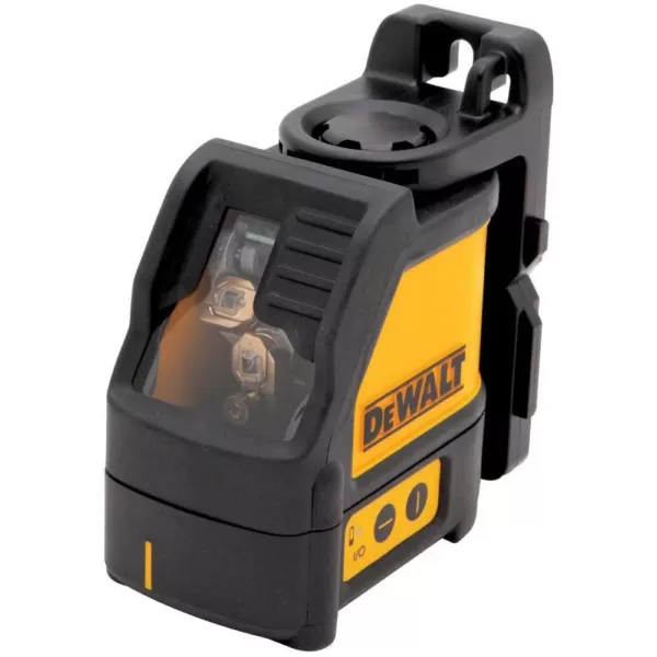 DEWALT 20-Volt MAX Cordless Compact 1/2 in. Hammer Drill/Driver, (2) 20-Volt 1.3Ah Batteries, Charger, Bag & Cross Line Laser