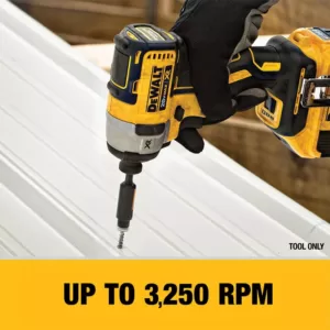 DEWALT 20-Volt MAX XR Cordless Brushless 3-Speed 1/4 in. Impact Driver with (1) 20-Volt 5.0Ah Battery & Charger