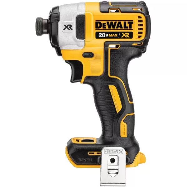 DEWALT 20-Volt MAX XR Cordless Brushless 3-Speed 1/4 in. Impact Driver with (1) 20-Volt 5.0Ah Battery & 6-1/2 in. Circular Saw