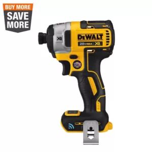 DEWALT 20-Volt MAX XR with Tool Connect Cordless Brushless 1/4 in. Impact Driver (Tool-Only)