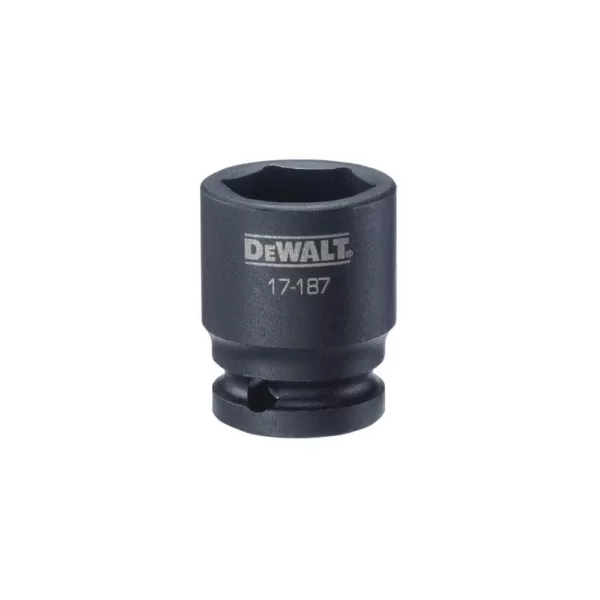 DEWALT 1/2 in. Drive 23 mm 6-Point Impact Socket