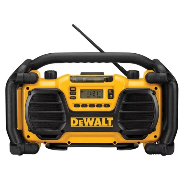 DEWALT 7.2-Volt-18-Volt Heavy-Duty Worksite Radio Charger