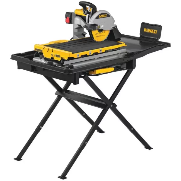 DEWALT 10 in. High Capacity Wet Tile Saw with Stand