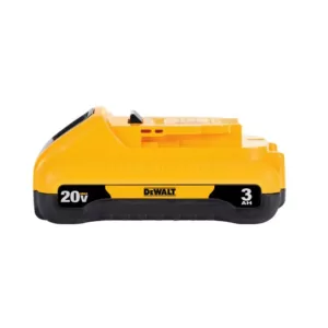 DEWALT 20-Volt MAX Lithium-Ion Cordless Band Saw (Tool-Only) with 20-Volt MAX Compact Lithium-Ion 3.0 Ah Battery Pack