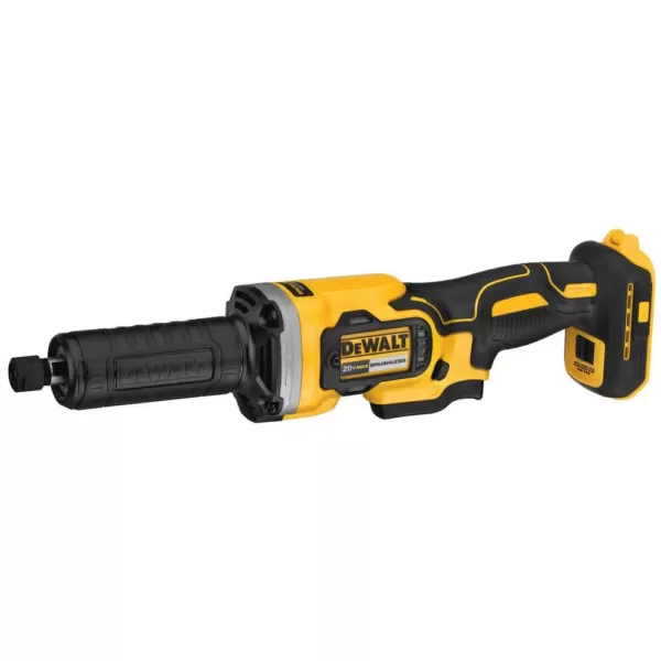 DEWALT 20-Volt MAX XR Cordless Brushless Deep Cut Band Saw with 1-1/2 in. Die Grinder & (1) 20-Volt Battery 5.0Ah & Charger