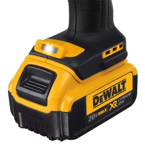DEWALT 20-Volt MAX Cordless Dieless Cable Crimping Tool with (2) 20-Volt 4.0Ah Batteries, Charger, Case & Cable Cutting Tool