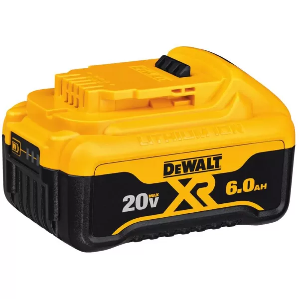 DEWALT 20-Volt MAX XR Premium Lithium-Ion 6.0Ah Battery Pack (3-Pack)
