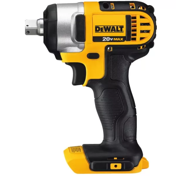 DEWALT 20-Volt MAX Cordless Brushless 1 in. SDS Plus D-Handle Rotary Hammer,(2) 20-Volt 4.0Ah Batteries & 1/2 in. Impact Wrench