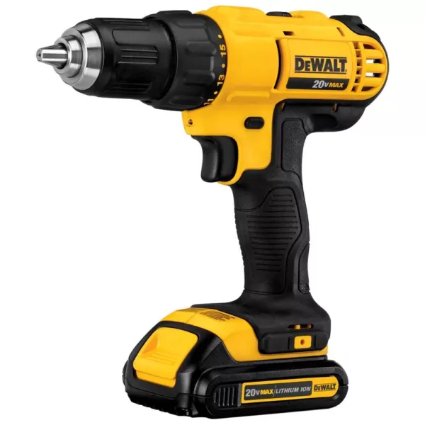 DEWALT 20-Volt MAX Cordless Combo Kit (8-Tool) with (2) 20-Volt 2.0Ah Batteries & 3/8 in. Impact Wrench