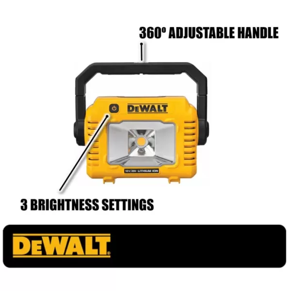 DEWALT 20-Volt MAX Compact Task Light with (1) 20-Volt 3.0Ah Battery
