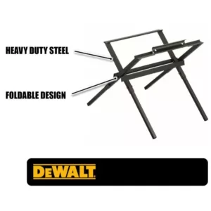 DEWALT 10 in. Compact Table Saw Stand for Jobsite