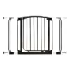 Dreambaby Chelsea 29.5 in. H Standard Height Auto-Close Security Gate in Black with Extensions