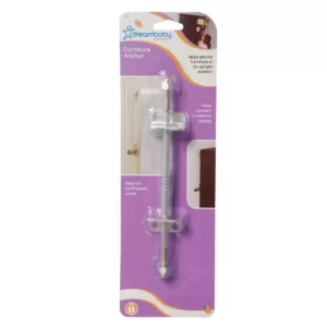 Dreambaby White Strong and Secure Furniture Anchor