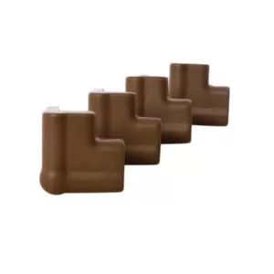 Dreambaby Foam Corner Cushions Brown, (4-Pack)