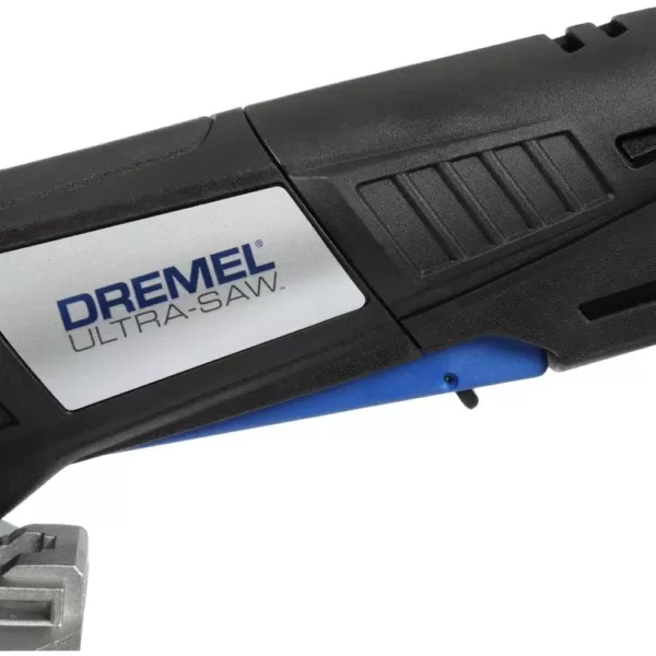 Dremel Ultra-Saw 7.5 Amp Corded 4.5 in. Tool Kit with 2 Accessories and 1 Attachment for Use with Metal and Wood
