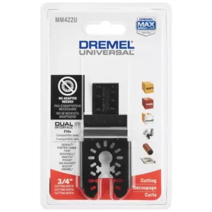 Dremel Multi-Max 3/4 in. Oscillating Tool Blade for Wood and Metal